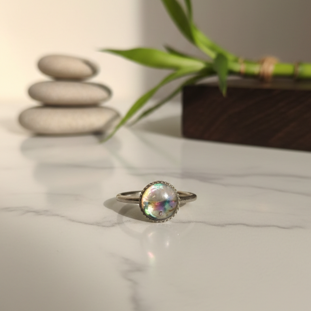 Gümüş Renk 5'li Çelik Yüzük Set