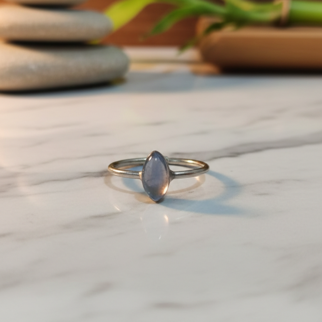 Gümüş Renk 5'li Çelik Yüzük Set